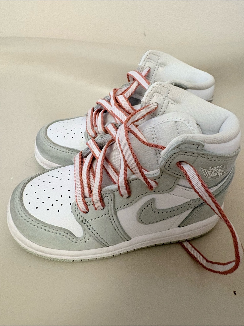 Jordan 1 retro high Kids Sneakers in Seafoam